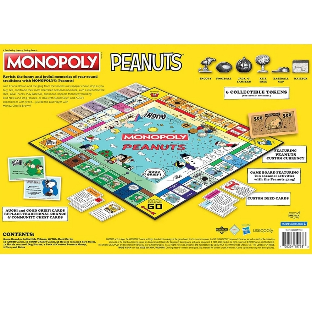Monopoly: Peanuts - Picture 9 of 11